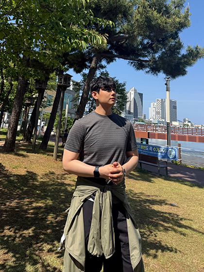 @bs_oo_s / 남성 패스파인더 피크웨이브 반팔 라운드 티셔츠