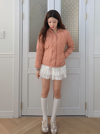 @iwon.21 / 여성 써모퍼프 후디 패딩 자켓